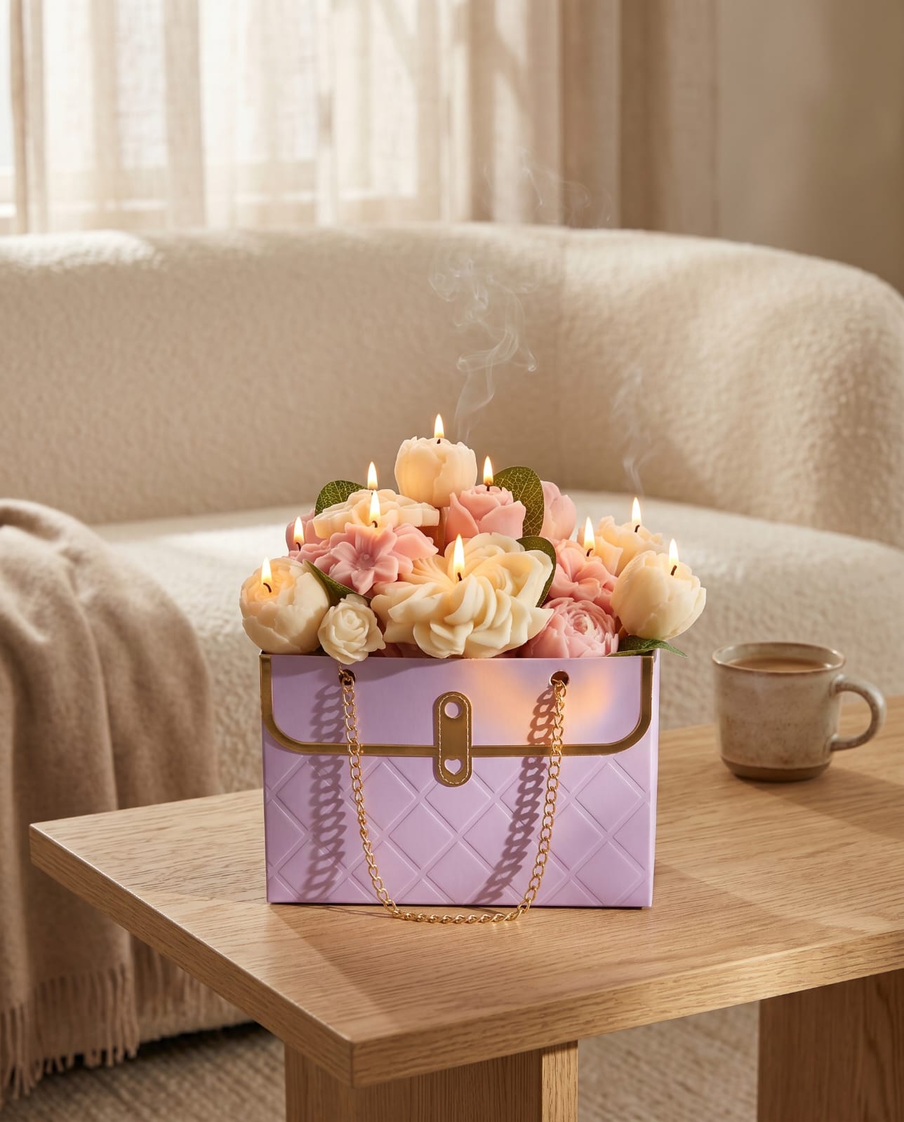 Flowerbag Lila