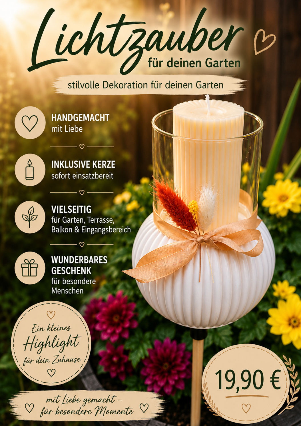Gartenfackel